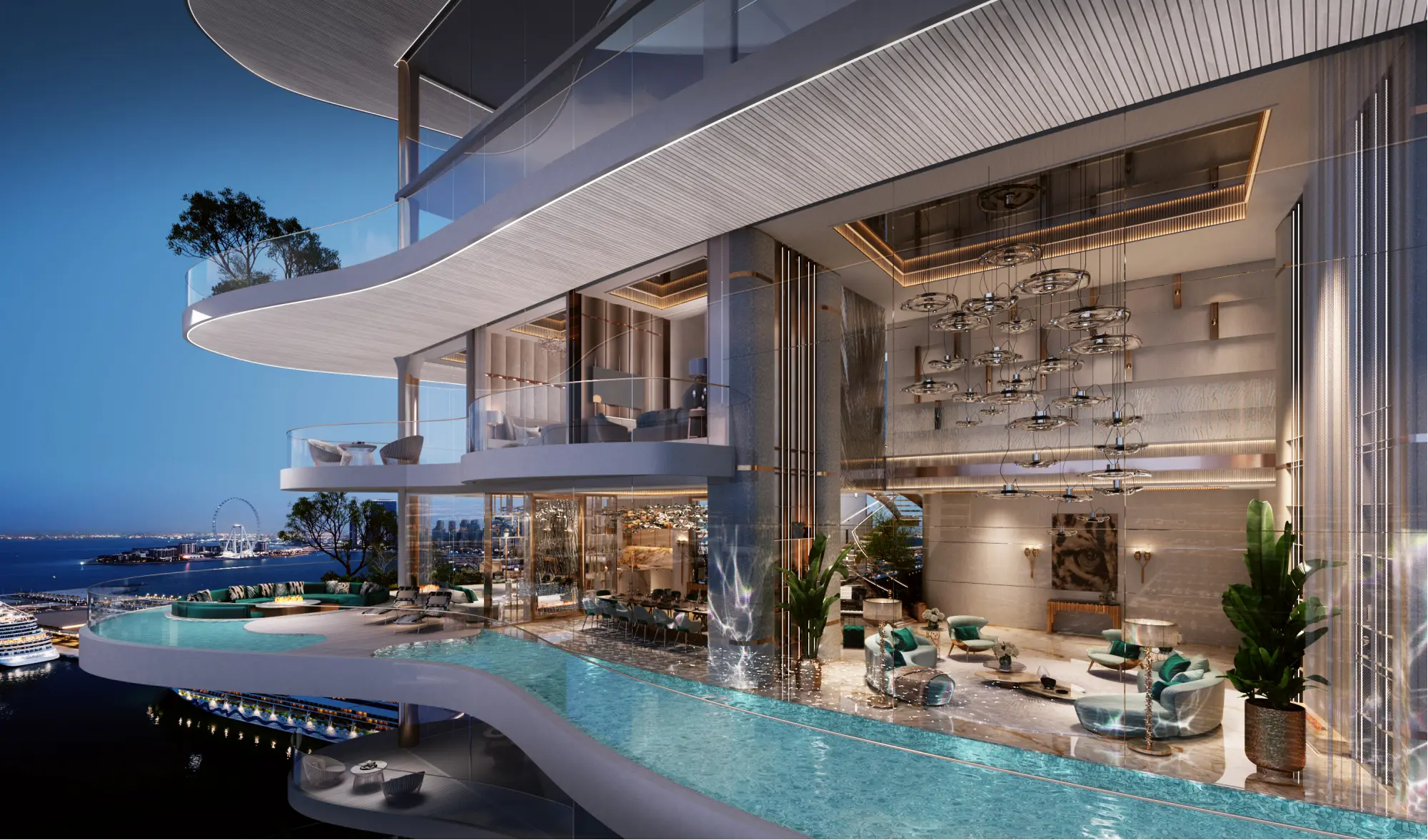 Damac Bay 迪拜游艇港超豪华公馆