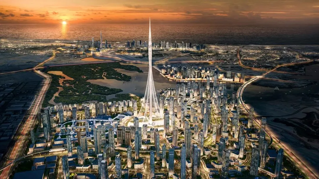 迪拜EMAAR新市中心云溪岛最后一个高层临水楼盘