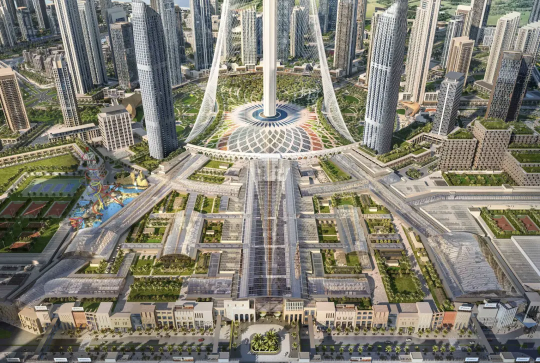 迪拜EMAAR新市中心云溪岛最后一个高层临水楼盘
