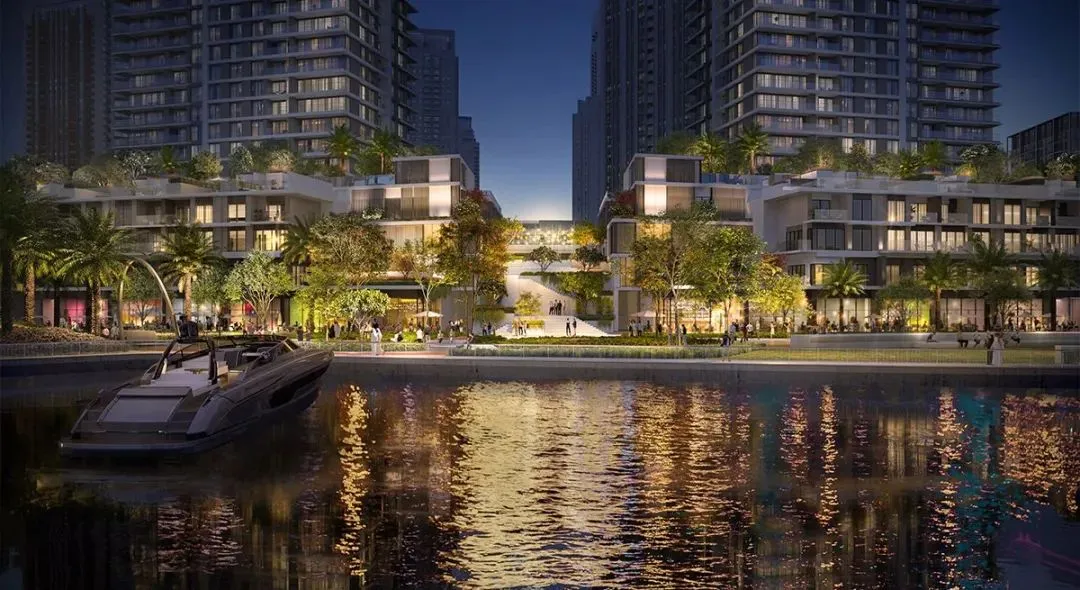 迪拜EMAAR新市中心云溪岛最后一个高层临水楼盘