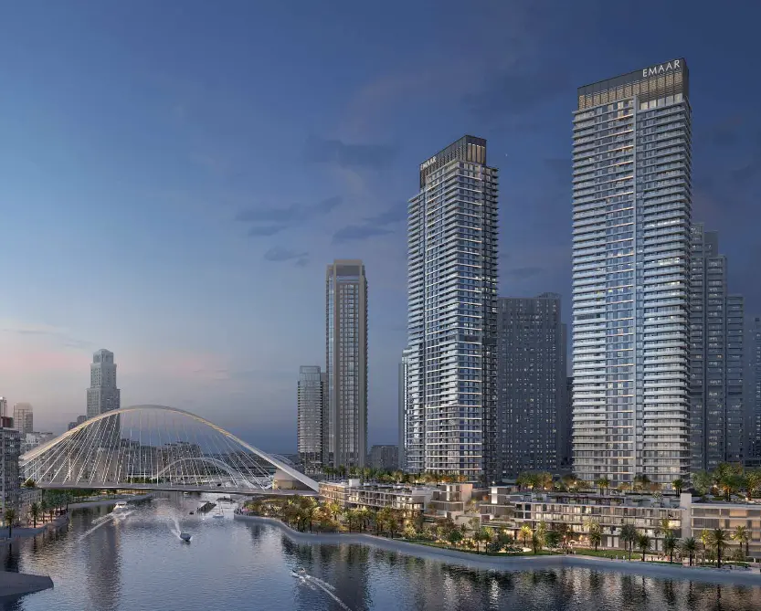 迪拜EMAAR新市中心云溪岛最后一个高层临水楼盘