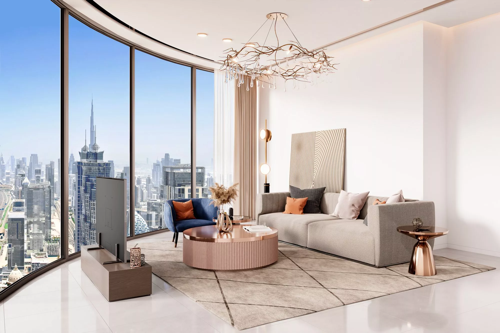 现代与自然的结合,漫步82层云端 Al Habtoor 大厦