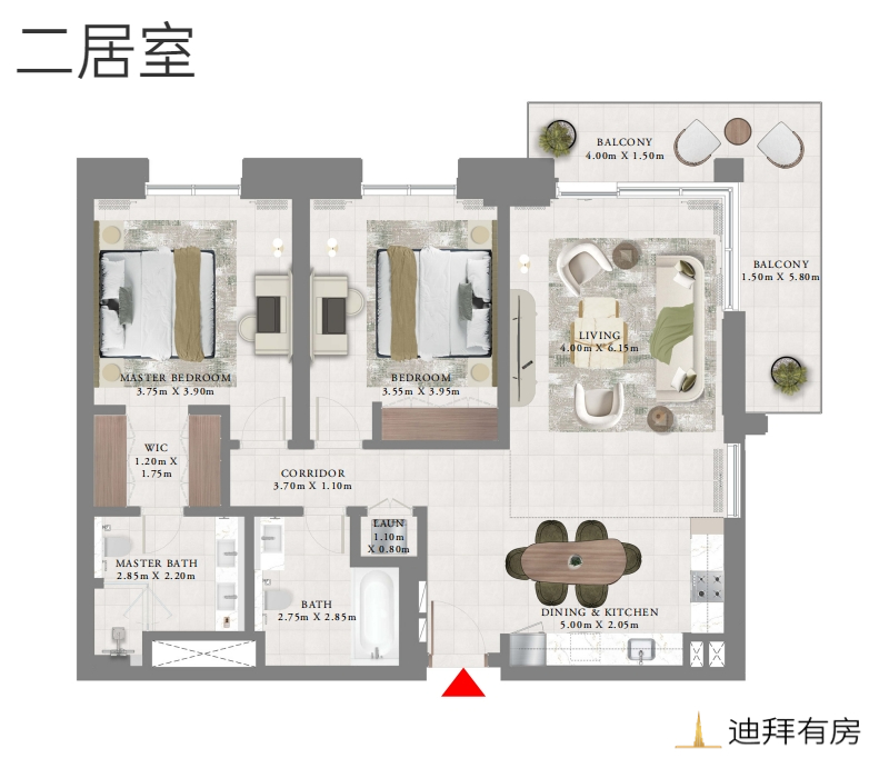 迪拜的‘’浦东‘’云溪港 AEON地铁沿线公寓新年首发
