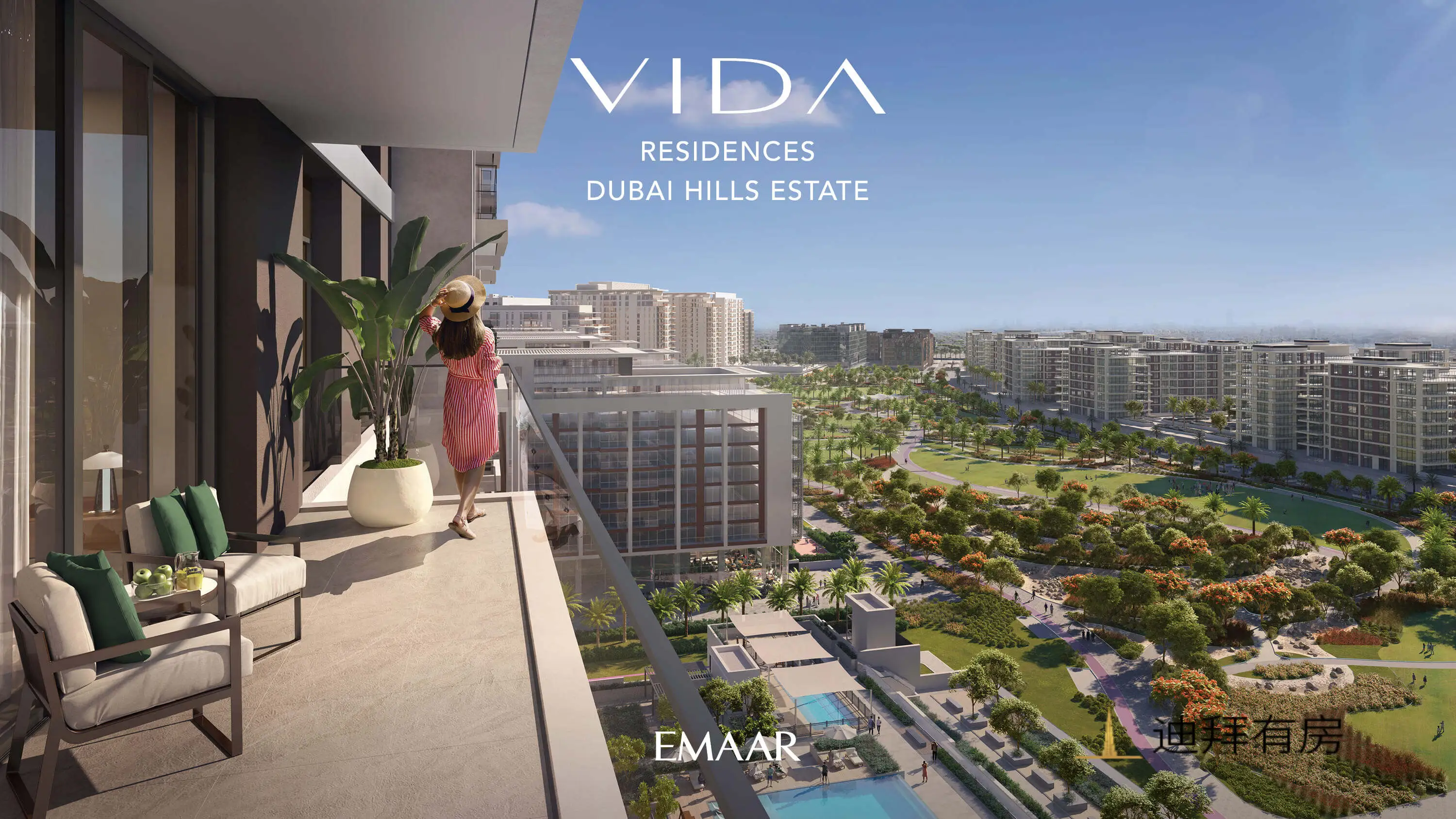 160万起售 | 迪拜山庄首个品牌公寓 Vida Residences