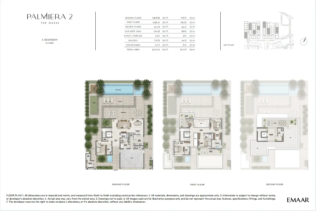 伊玛尔绿洲 Palmiera II 四房独栋918万迪起