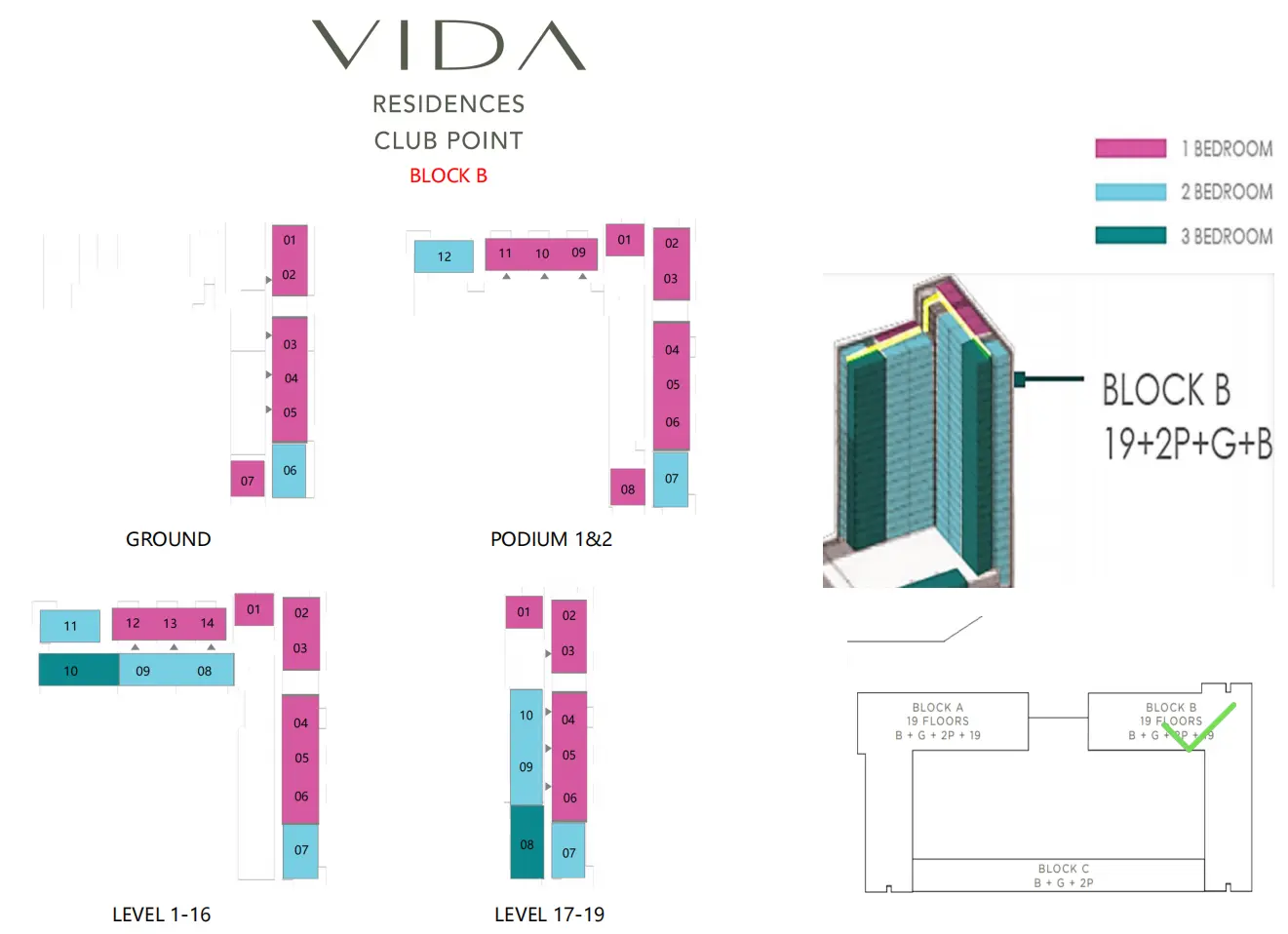 高尔夫球场上的唯一品牌住宅 Vida Residences Club Point