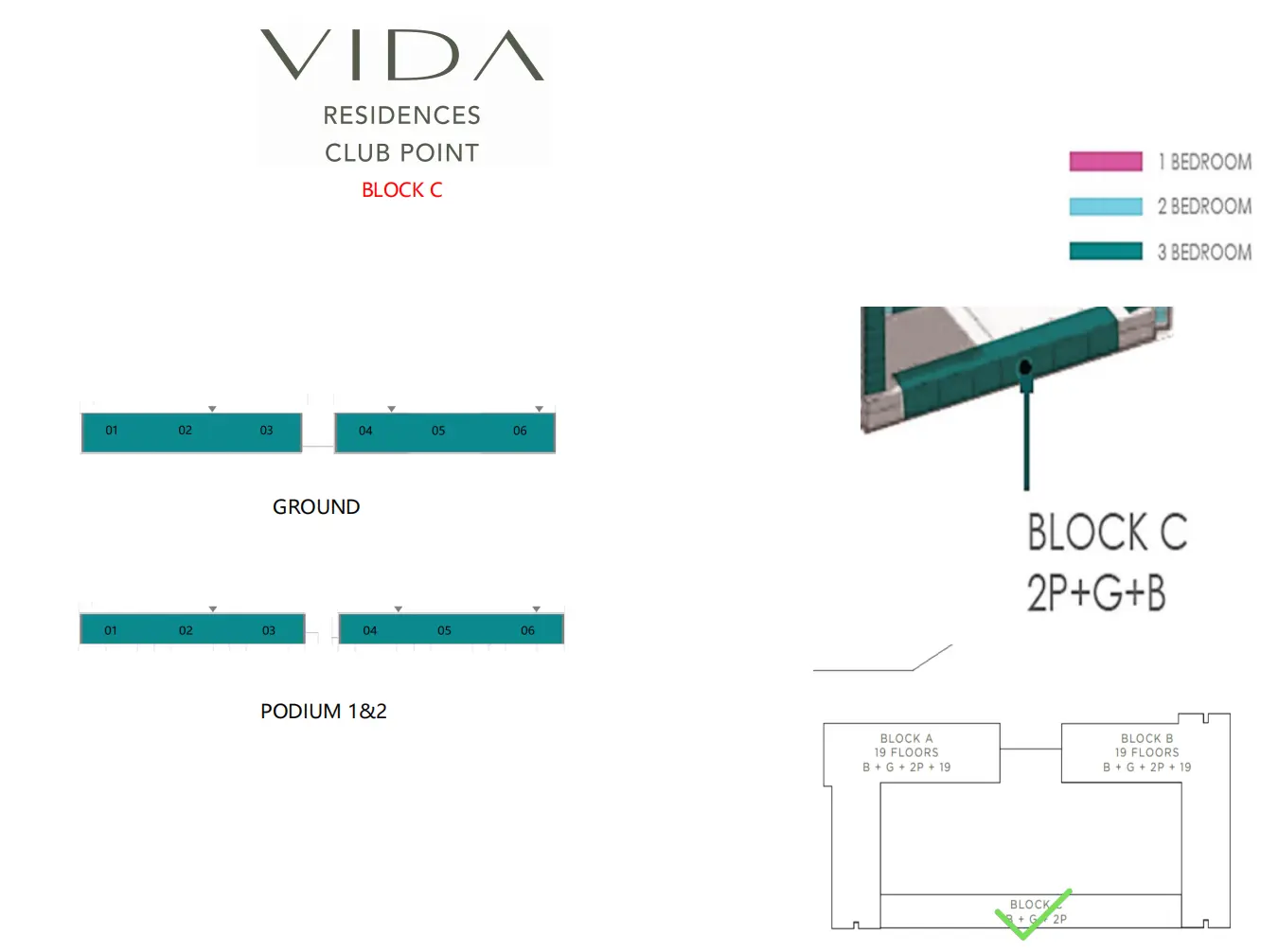 高尔夫球场上的唯一品牌住宅 Vida Residences Club Point