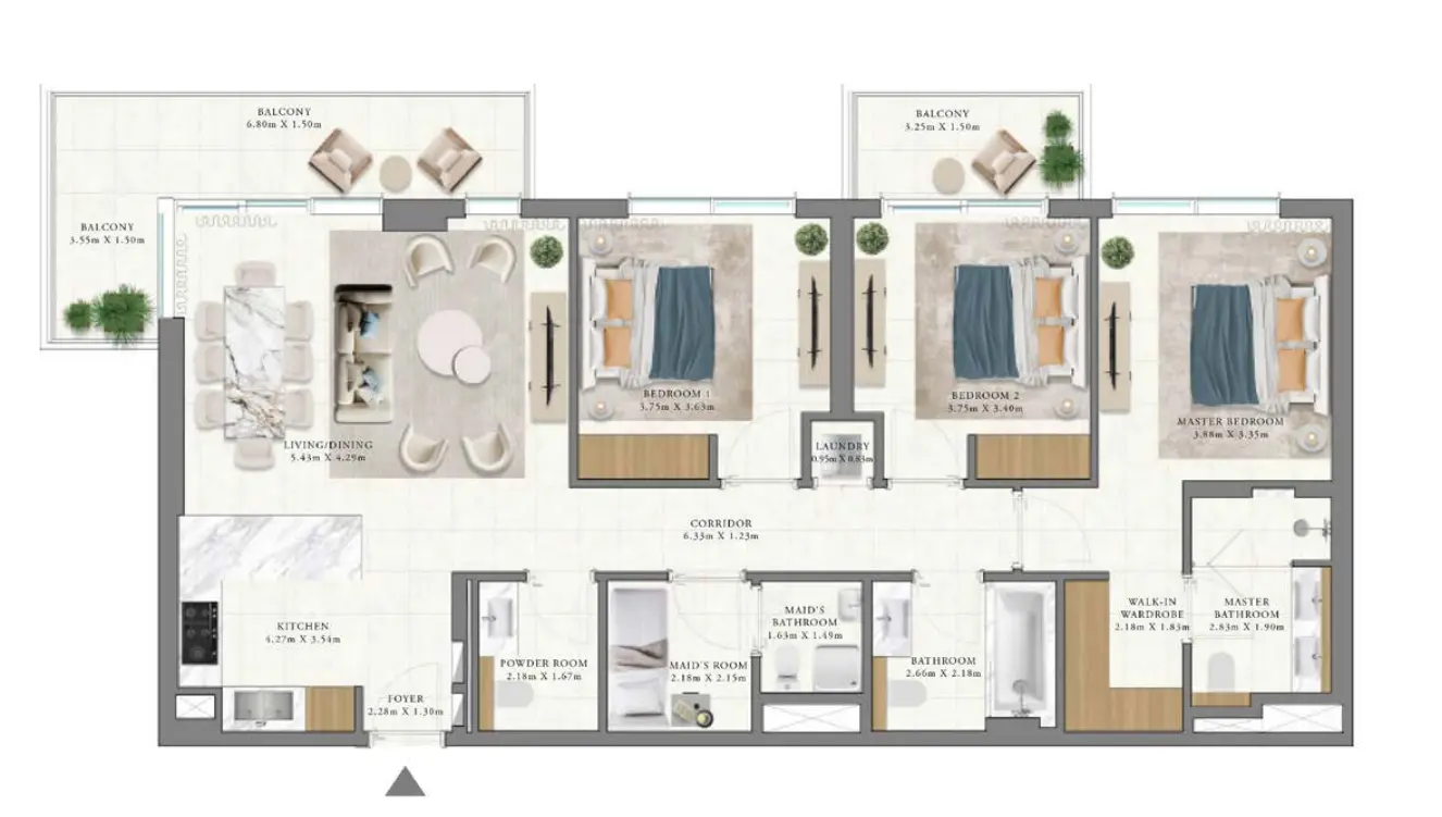 高尔夫球场上的唯一品牌住宅 Vida Residences Club Point