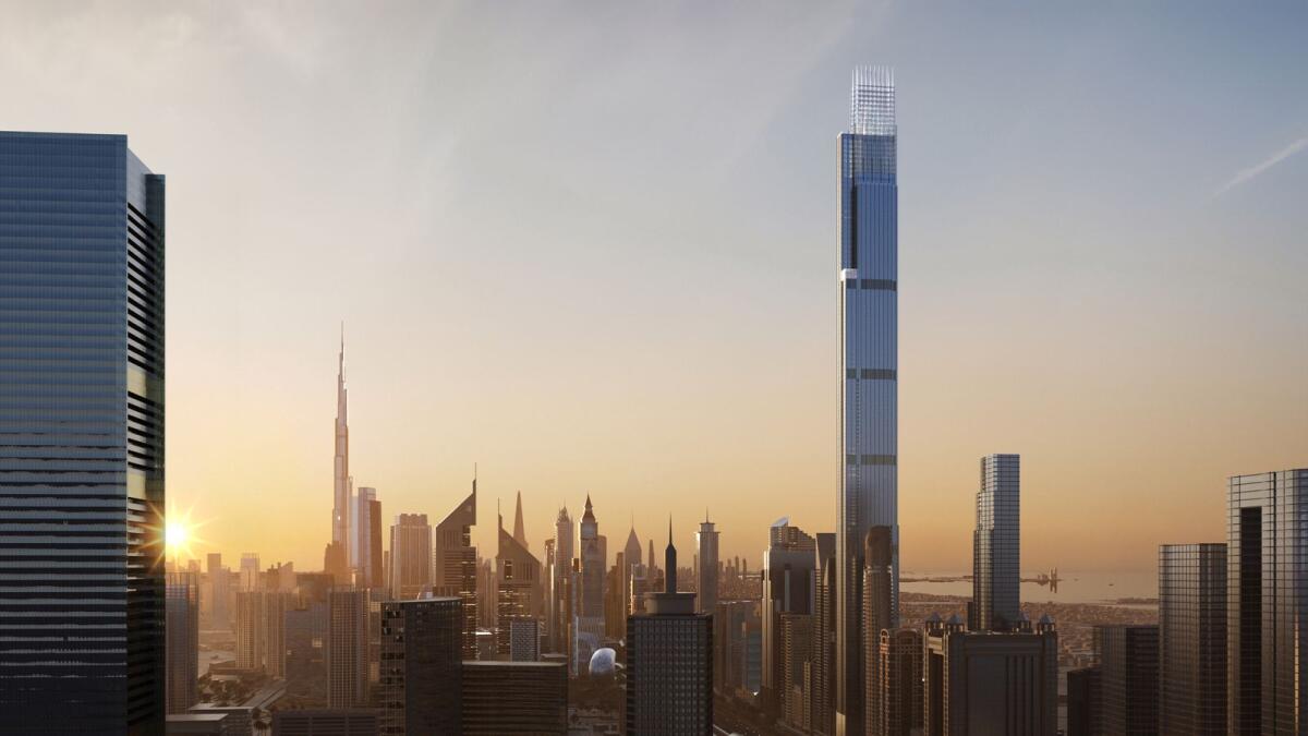 迪拜将建造世界第二高塔,内有购物中心和七星级酒店