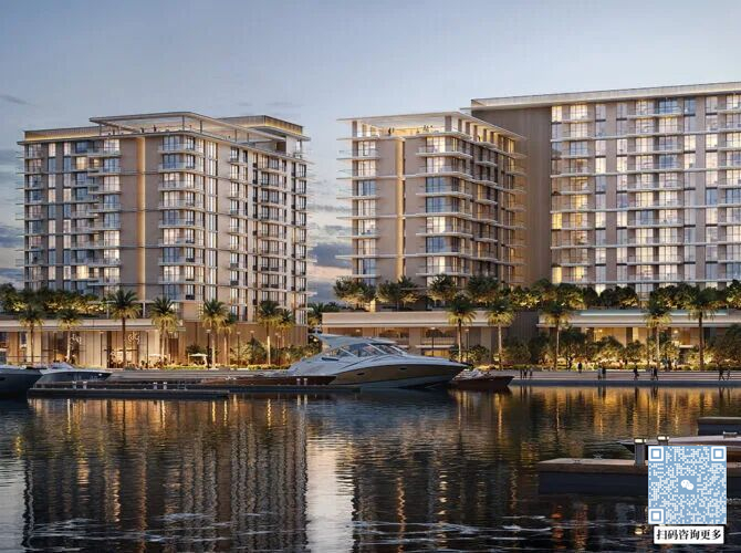 Vida 冠名，Mina Rashid 的海滨豪华公寓首开