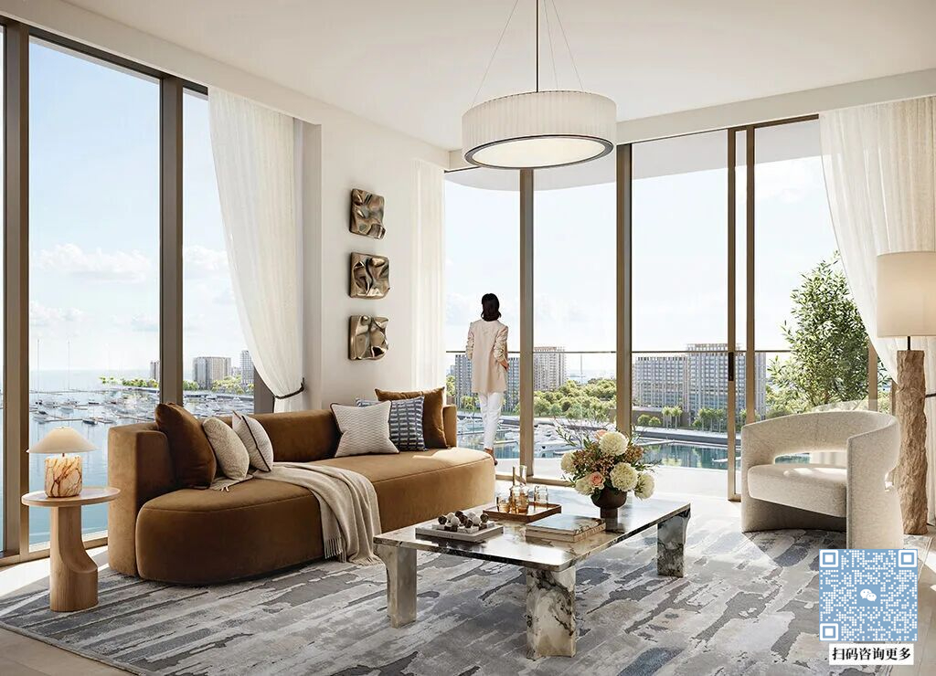 Vida 冠名，Mina Rashid 的海滨豪华公寓首开