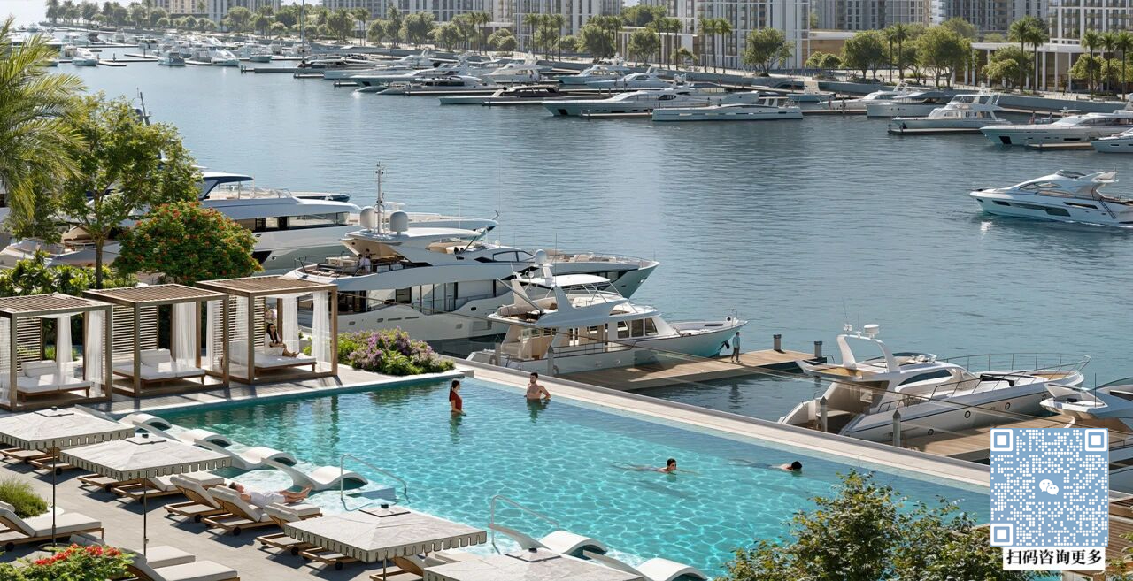 Vida 冠名，Mina Rashid 的海滨豪华公寓首开