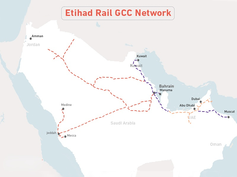 阿联酋国家铁路：连接七酋长国的经济命脉与可持续未来